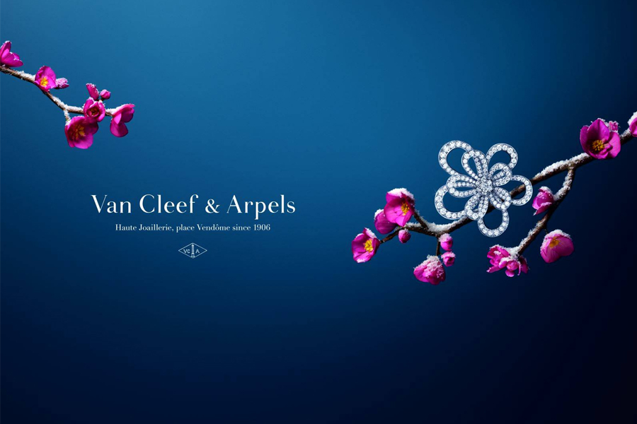 Van Cleef&Arpels梵克雅宝经典高级珠宝系列 觅得美钻清影，谱写隽永诗篇