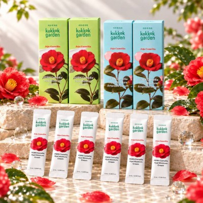 KOKKOK GARDEN珂珂花园上新济州山茶花水润系列